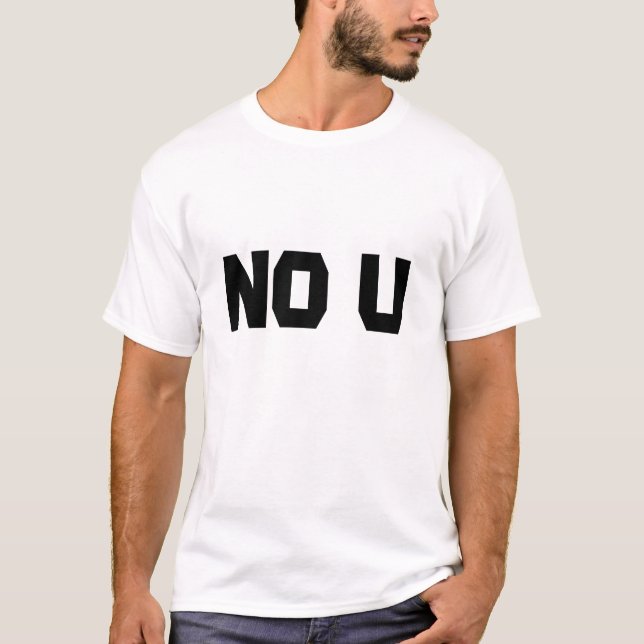 Camiseta Nenhum T de U (Frente)