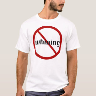 Camiseta Nenhum t-shirt de lamentação