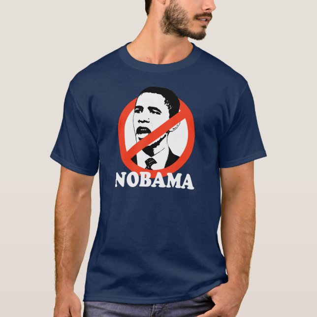 CAMISETA NENHUM T-SHIRT DE OBAMA (Frente)