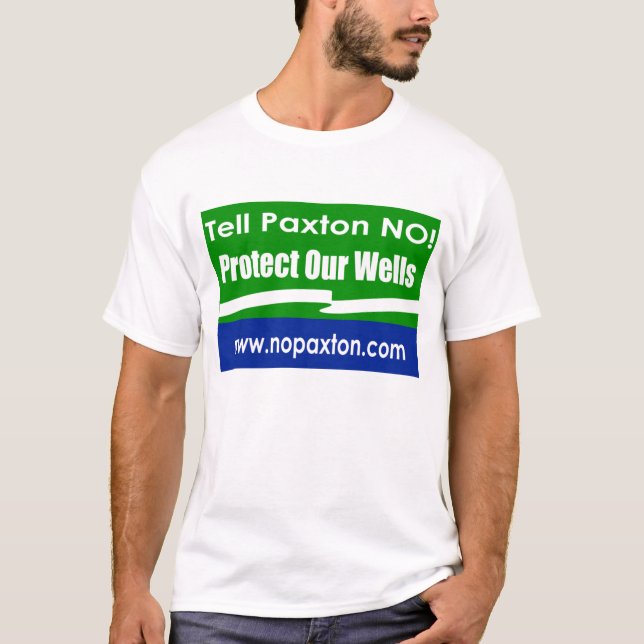 Camiseta Nenhum t-shirt de Paxton (Frente)