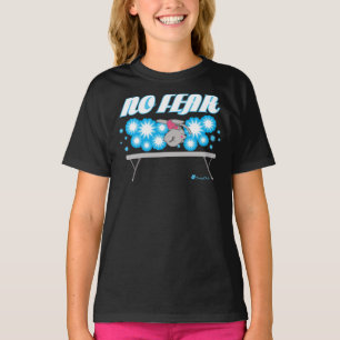 Camiseta Nenhum t-shirt do gato da ginástica do medo por