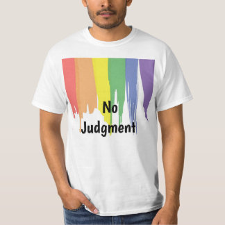 Camiseta Nenhum t-shirt do julgamento