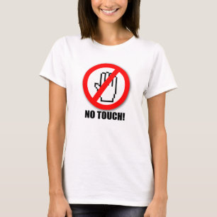 Camiseta Nenhum t-shirt do toque