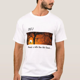 Camiseta "Nenhum t-shirt dos amigos" - INFJ