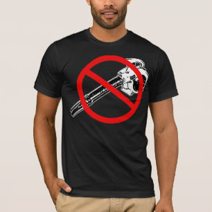 Camiseta NENHUM t-shirt dos ventiladores de folha