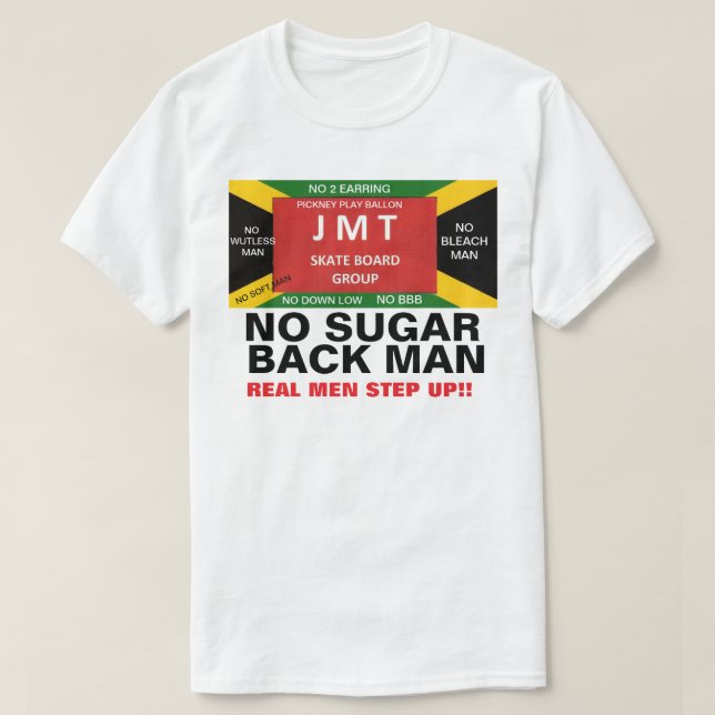 Camiseta NENHUM T-Shirt HOMEM DE VOLTA (Frente do Design)