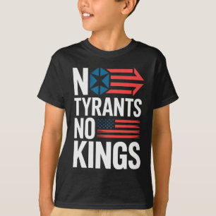 Camiseta Nenhum Tirano Nenhum Rei Liberdade Patriota Protes