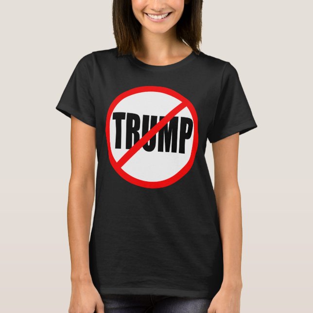 CAMISETA "NENHUM TRUMP (Frente)