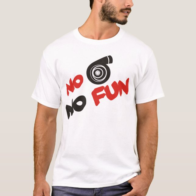 Camiseta Nenhum turbo nenhum DIVERTIMENTO (Frente)