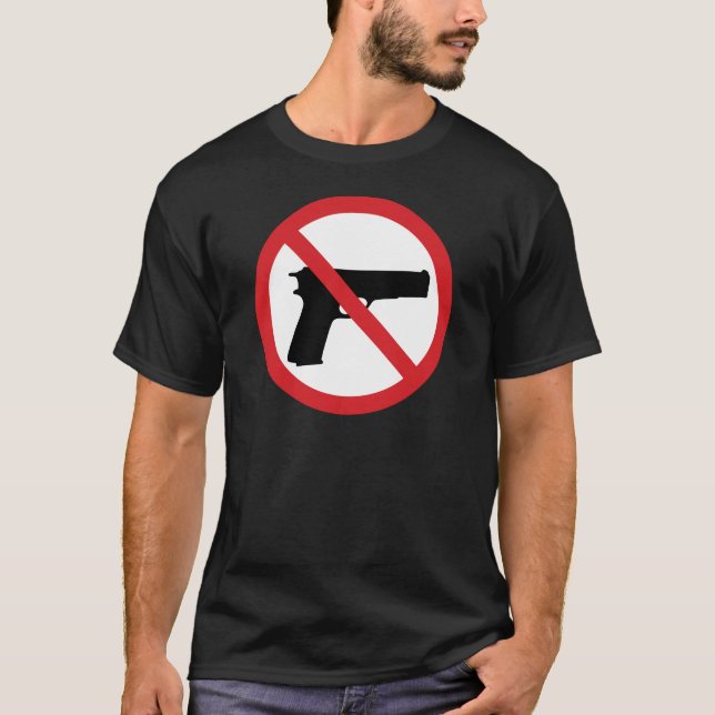 Camiseta Nenhuma Arma de Mão (Frente)