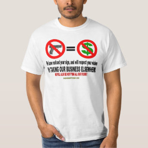 CAMISETA NENHUMA ARMA, NENHUMA SEGUNDA-FEIRA