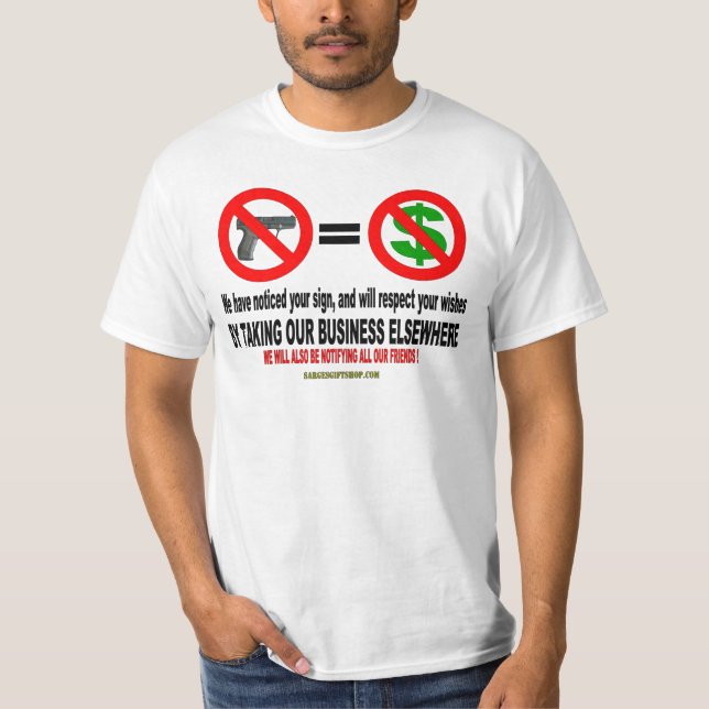 CAMISETA NENHUMA ARMA, NENHUMA SEGUNDA-FEIRA (Frente)