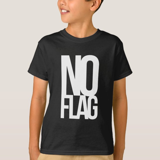 Camiseta Nenhuma bandeira (Frente)