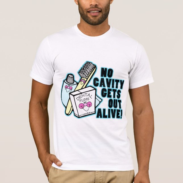 Camiseta Nenhuma cavidade sai de vivo (Frente)