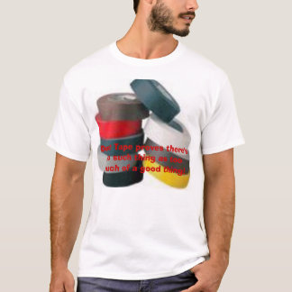 Camiseta nenhuma coisa como demasiada de uma boa coisa