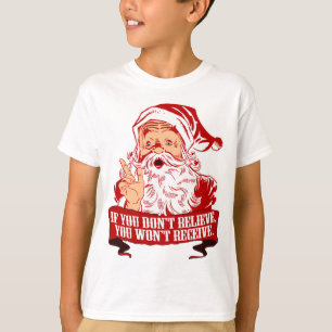 Camiseta Nenhuma crença de nenhuma recepção