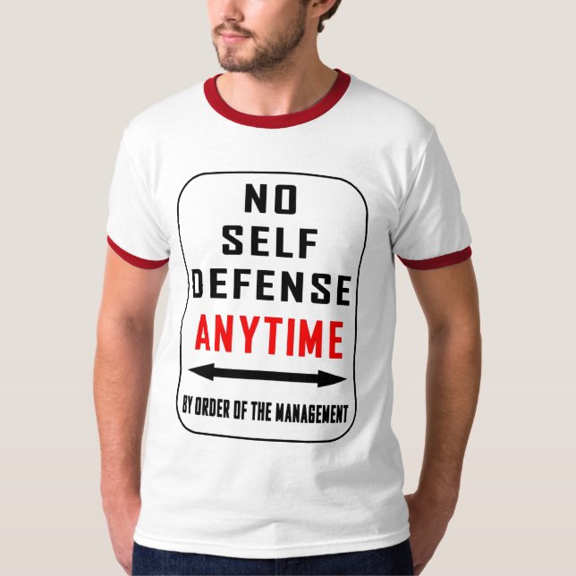 CAMISETA NENHUMA DEFESA AUTOMÁTICA (Frente)
