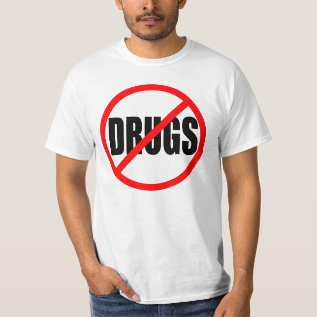 CAMISETA "NENHUMA DROGA " (Frente)