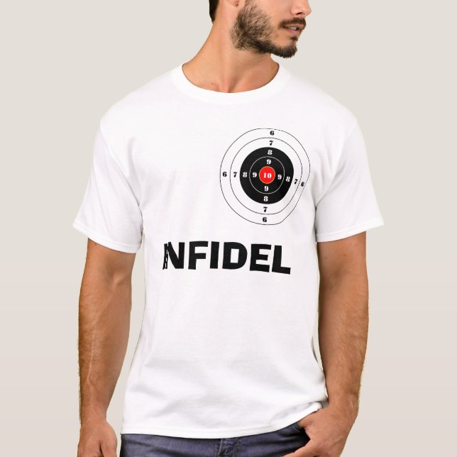 Camiseta Nenhuma entranhas, nenhuma glória, infiel (Frente)