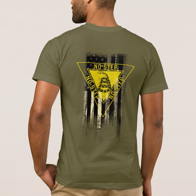 CAMISETA NENHUMA ETAPA GADSDEN COBRA AMERICAN (Verso)
