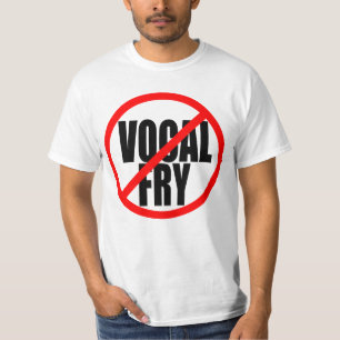 CAMISETA "NENHUMA FRITADA VOCAL "
