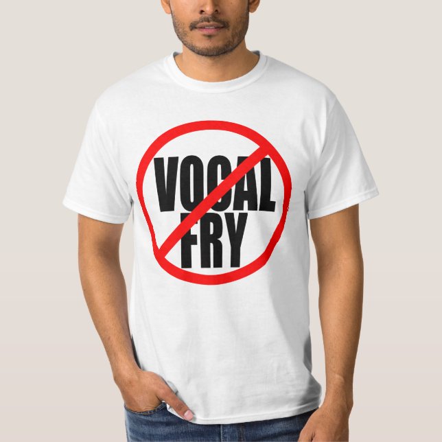 CAMISETA "NENHUMA FRITADA VOCAL " (Frente)