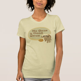 Camiseta Nenhuma Gnus é Boa Gnus Funny Pop Cultura Cotação