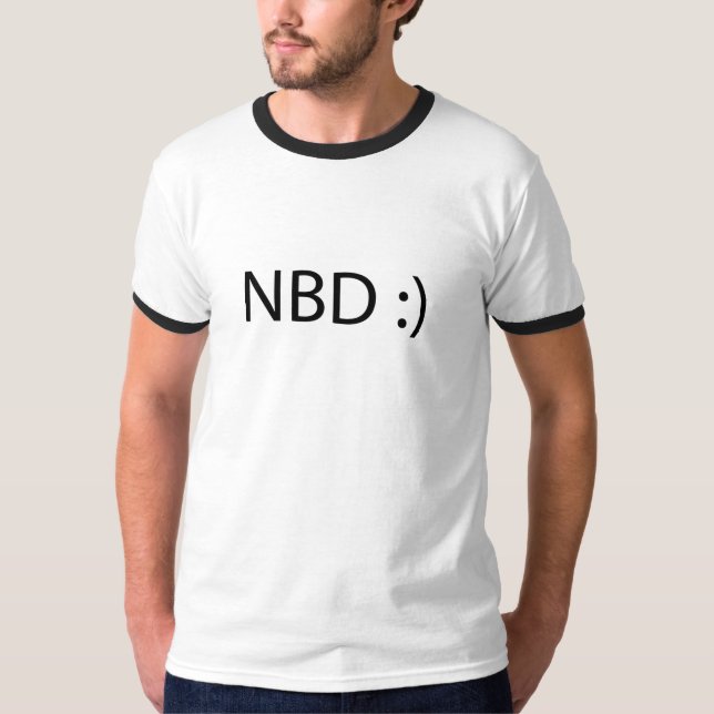 Camiseta Nenhuma grande coisa (Frente)