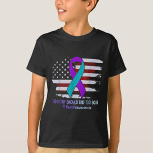 Camiseta Nenhuma História Deveria Acabar Muito Cedo Com O S