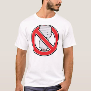 Camiseta Nenhuma iluminação fluorescente