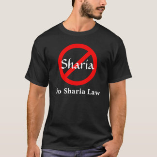 Camiseta Nenhuma lei de Sharia