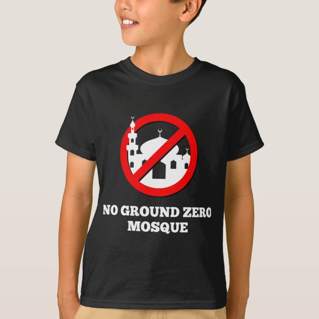 Camiseta Nenhuma mesquita do ponto zero (Frente)
