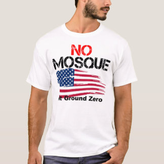Camiseta Nenhuma mesquita no ponto zero
