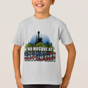 Camiseta Nenhuma mesquita no ponto zero (liberdade)