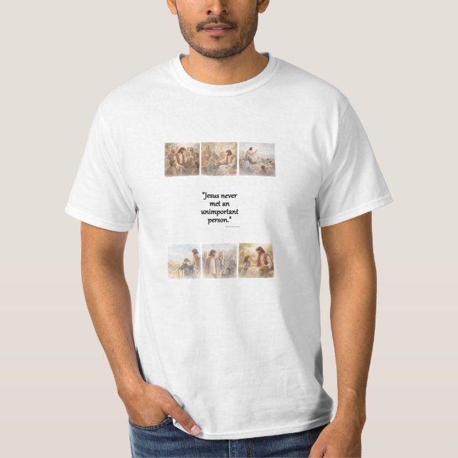 Camiseta Nenhuma pessoa sem importância (Frente)