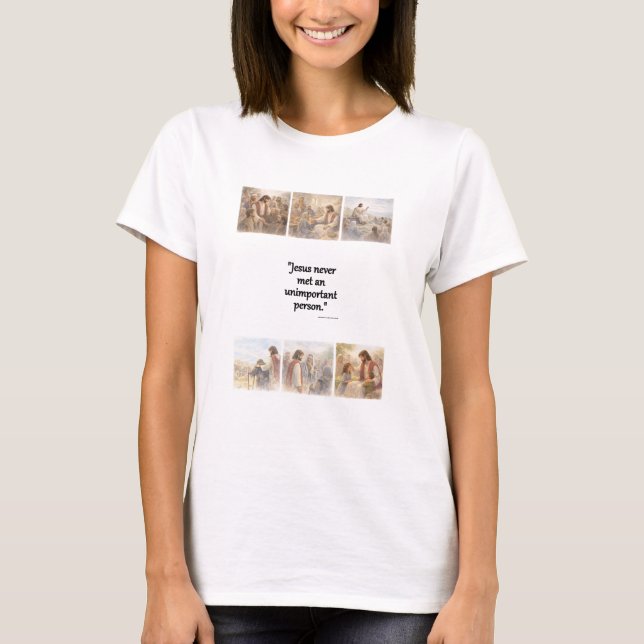Camiseta Nenhuma pessoa sem importância (Frente)