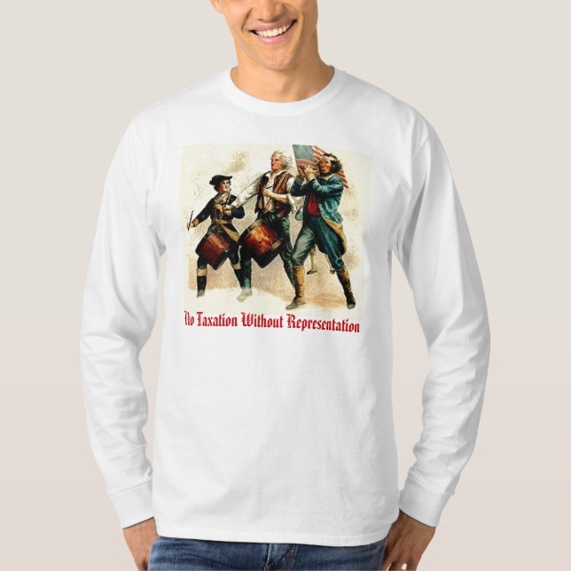 Camiseta Nenhuma tributação sem representação (Frente)