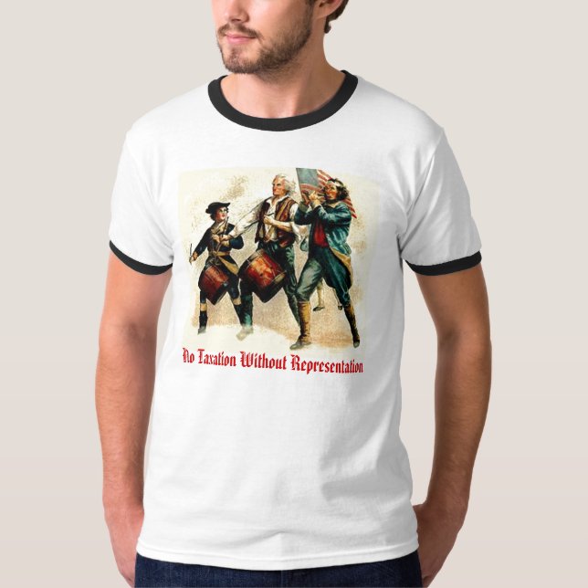 Camiseta Nenhuma tributação sem representação (Frente)