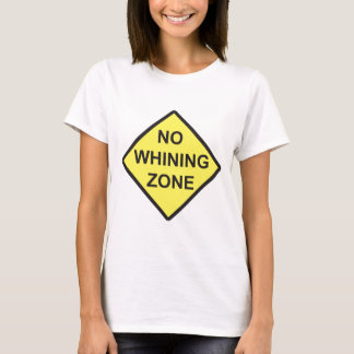 Camiseta Nenhuma zona de lamentação