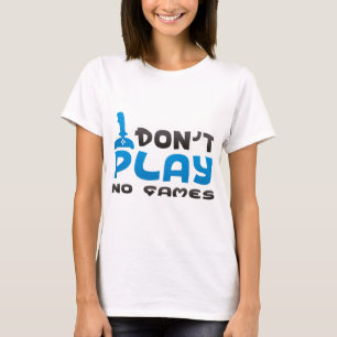 Camiseta Nenhuns acessórios dos jogos