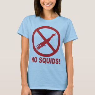Camiseta Nenhuns calamares