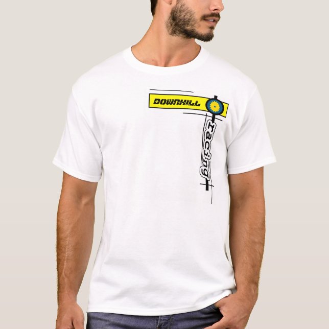 Camiseta NENHUNS COVARDES em declive (Frente)