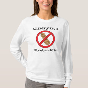 Camiseta nenhuns loucos, dia 2010 do Anaphylaxis de LKS,