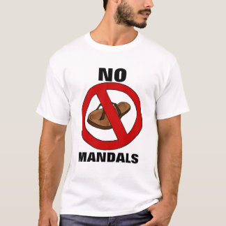 Camiseta Nenhuns mandals