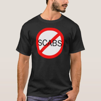 Camiseta nenhuns scabs