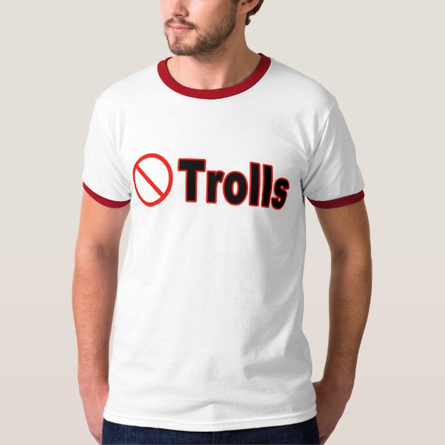 Camiseta Nenhuns troll (Frente)