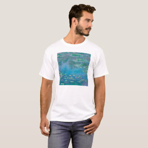 Camiseta Nenúfares por Claude Monet Pintura de Arte Fina
