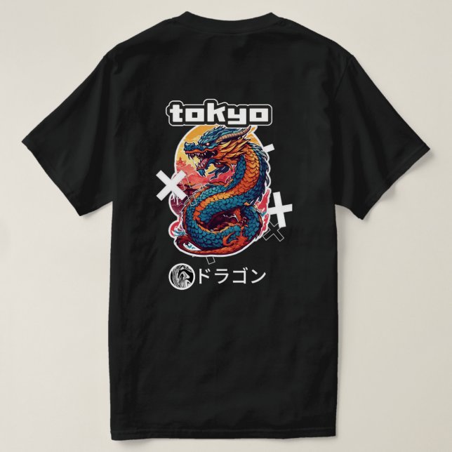 Camiseta Neo Ryu (Verso do Design)