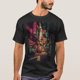 Camiseta Neo Tokyo II- Japan Night Photo Premium T Shirt