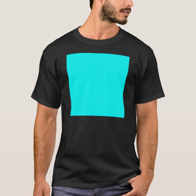 Camiseta Neon Aqua (Frente)